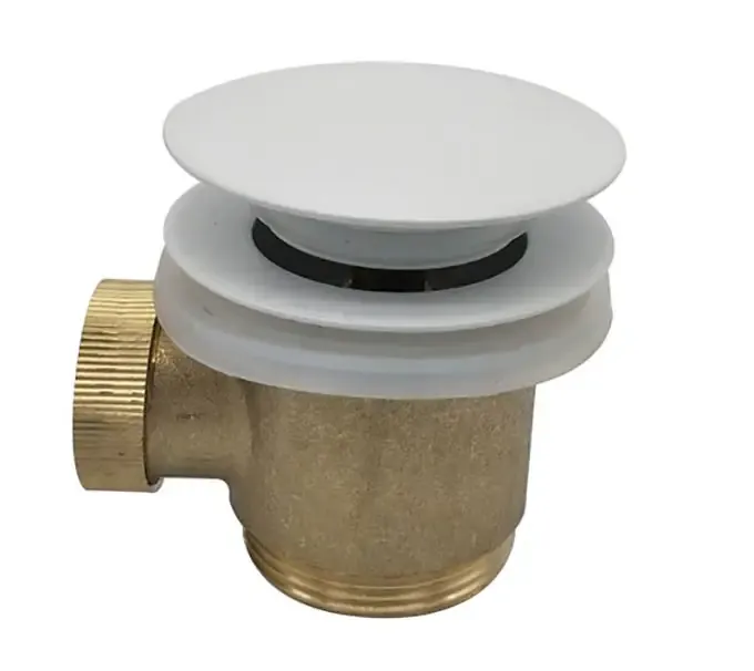 Aanbieding Mueller losse clickwaste voor vrijstaand bad glans wit
