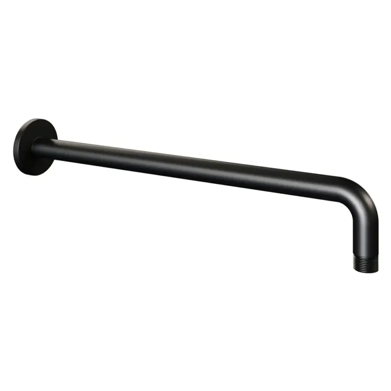 Laatste Versie Brauer Black Edition gebogen wandarm zwart mat
