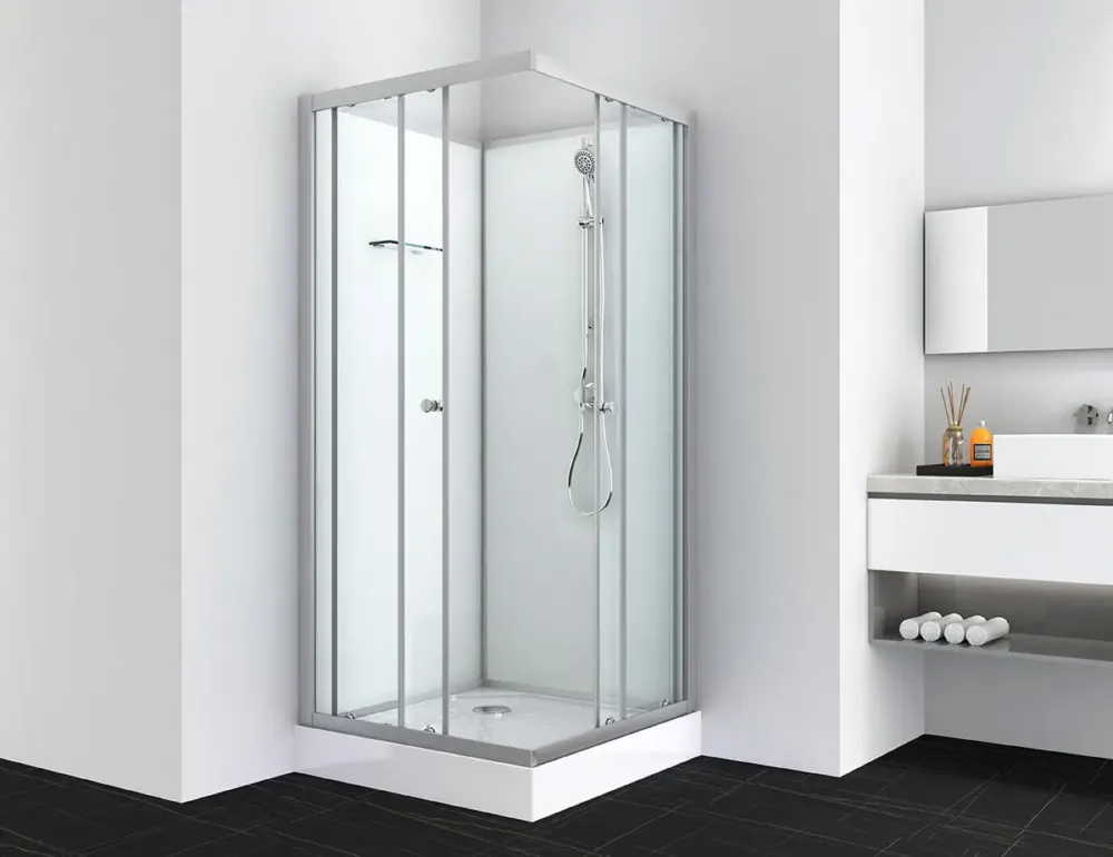 Badstuber Forte complete douchecabine vierkant 80x80x203cm Must-Have