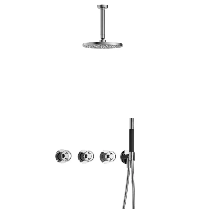 Hotbath Cobber@Work IBSW70 inbouwdouche met 15cm plafondbuis chroom Bestseller