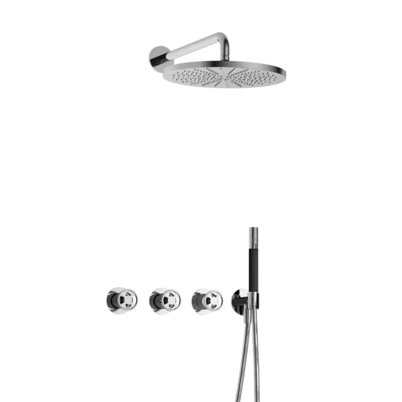 Direct Beschikbaar Hotbath Cobber@Work IBSW70 inbouwdouche met 30cm hoofddouche chroom