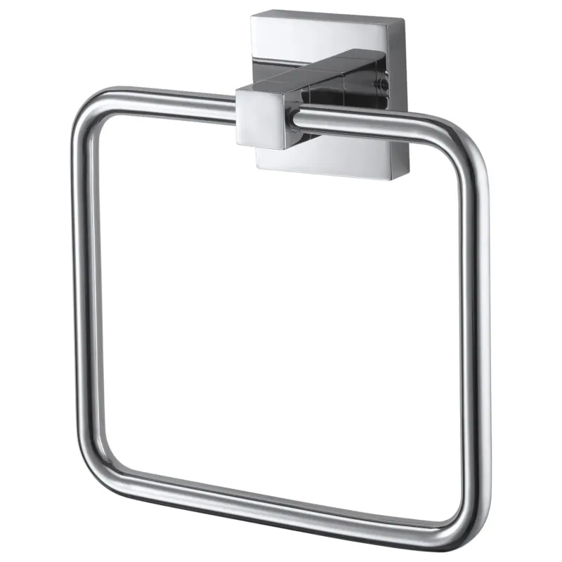 Gratis Retour Haceka Mezzo handdoekring chroom