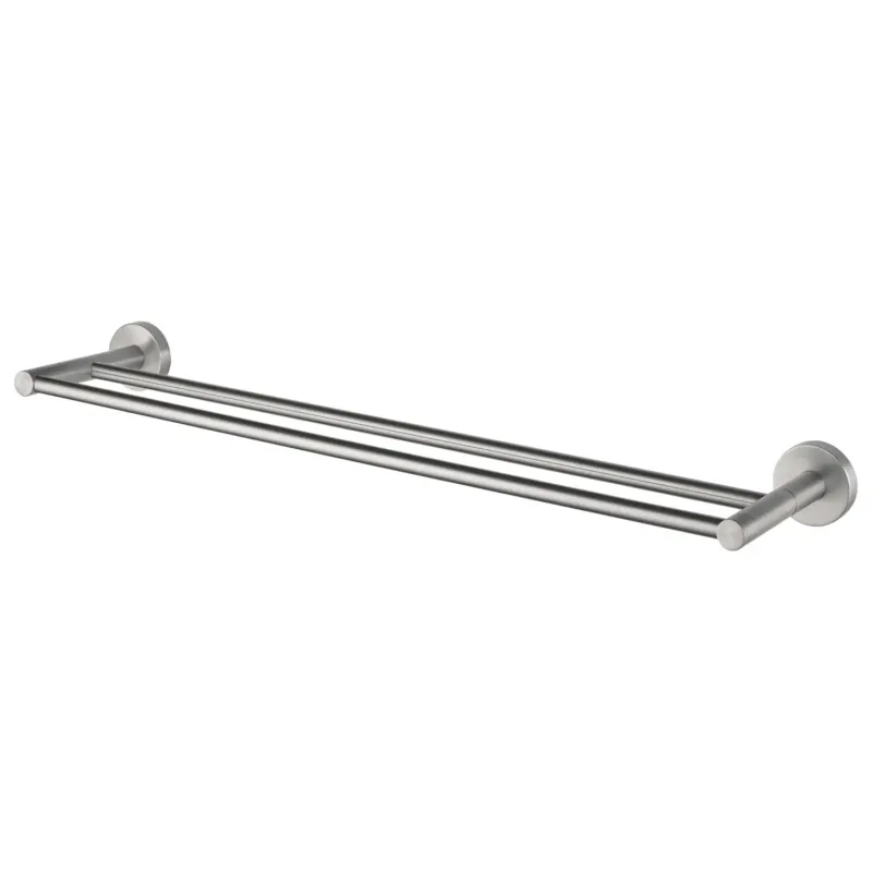 Haceka Kosmos dubbele handdoekhouder 60cm RVS-look Lage Kosten