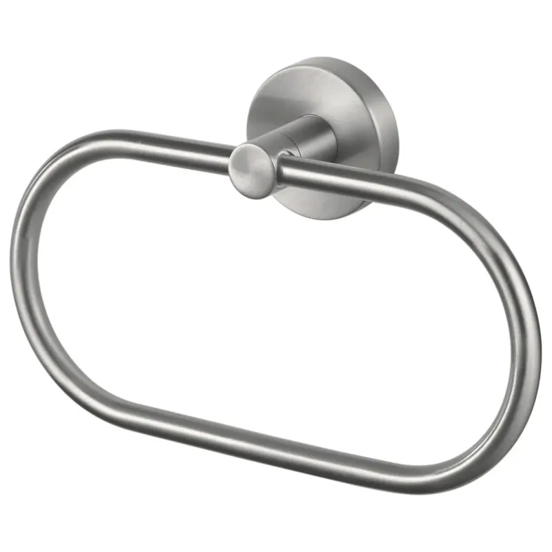 Koop Online Haceka Kosmos handdoekring RVS-look