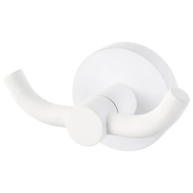 Speciale Aanbieding Haceka Kosmos dubbele handdoekhaak wit mat