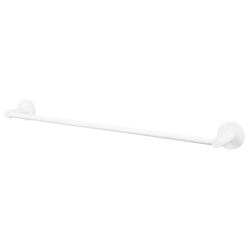 Haceka Kosmos enkele handdoekhouder 60cm wit mat Gratis Retour