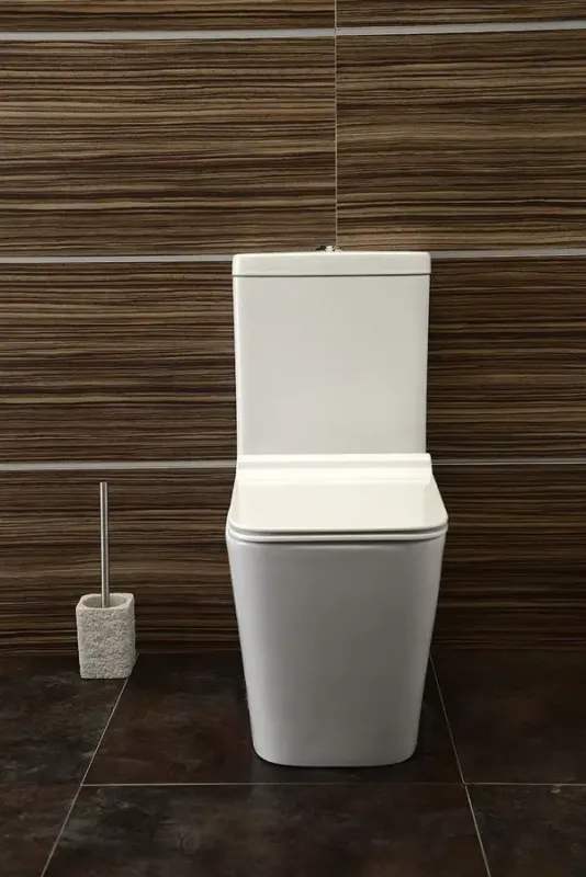 Must-Have Sapho Porto randloos staand toilet met softclose zitting wit