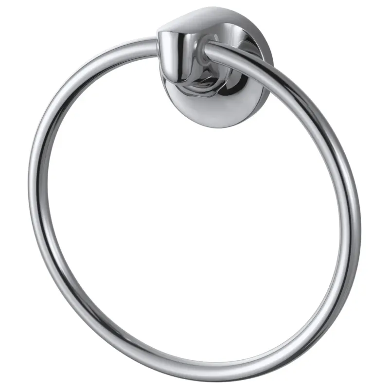 Hoge Kwaliteit Haceka Aspen handdoekring chroom