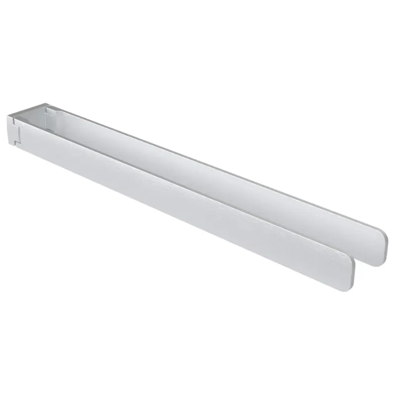 Haceka Aline draaibare handdoekhouder geborsteld aluminium Premium