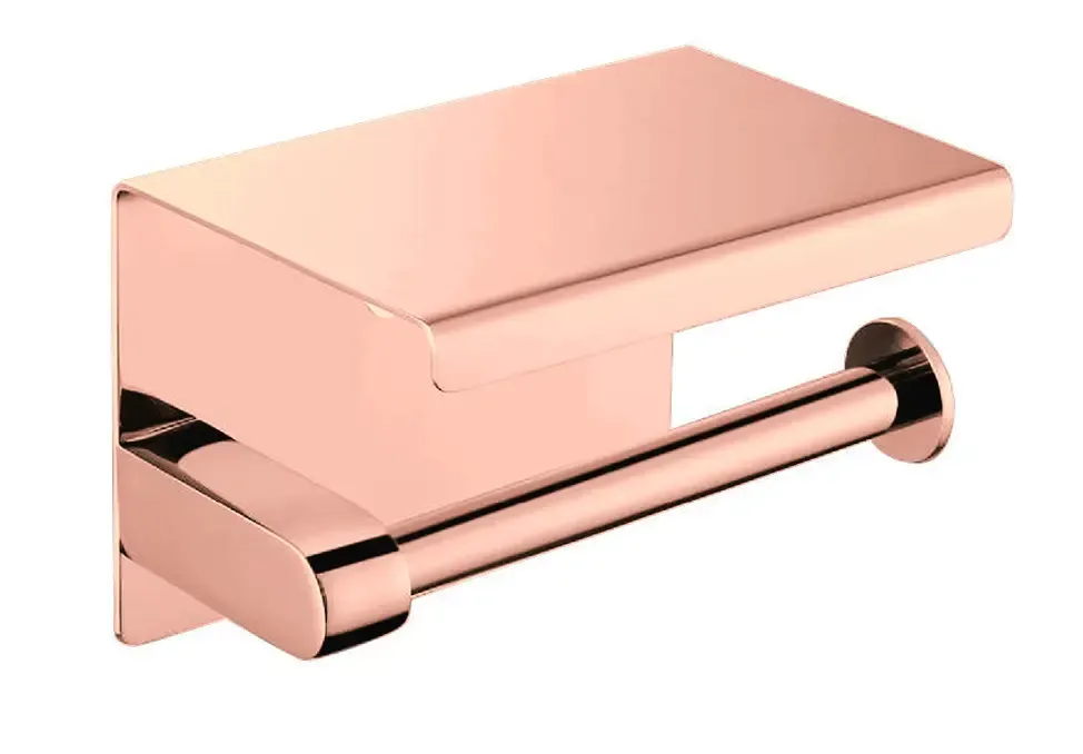 Laatste Versie Best Design Lyon toiletrolhouder rosé goud