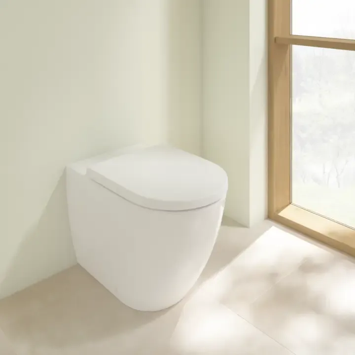 Gecertificeerd Villeroy en Boch Subway 3.0 staand toilet met CeramicPlus wit