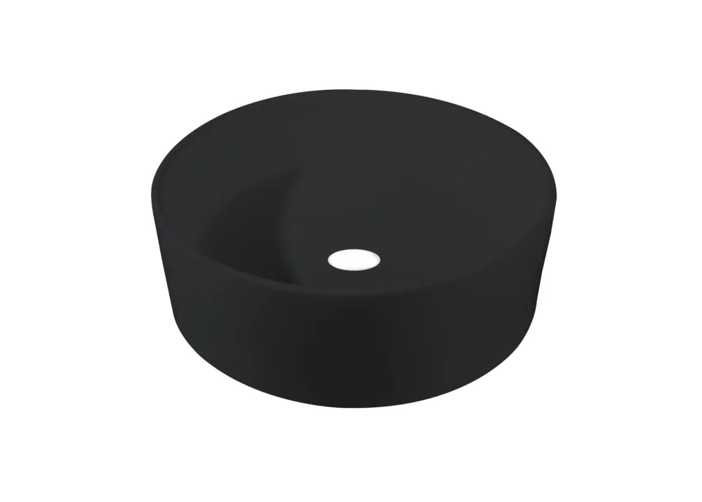 Best Design Breela waskom 40,5cm mat zwart Premium