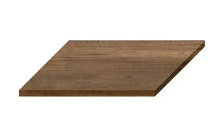 Fontana wastafel toppaneel 60x46cm donker eiken Fabrieksprijs