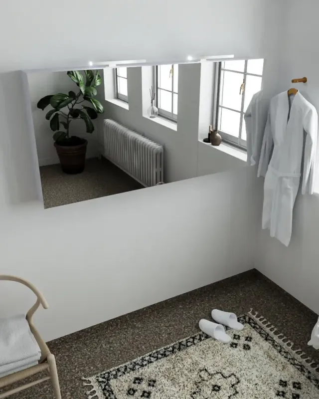Mondiaz Cubb spiegelkast 150x70x16cm cale met 3 deuren Express Levering