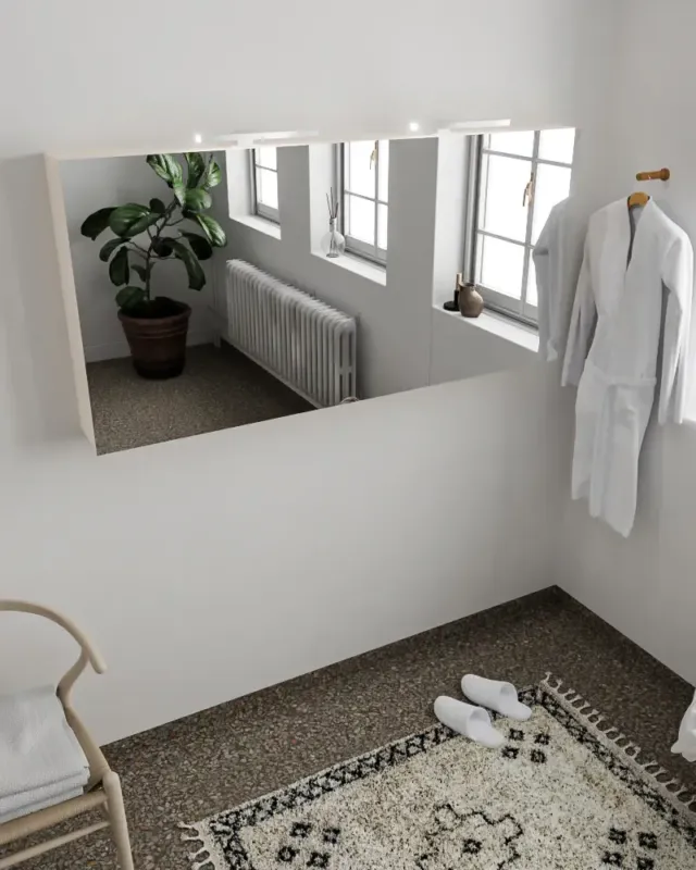 Mondiaz Cubb spiegelkast 150x70x16cm linen met 3 deuren Koop Online
