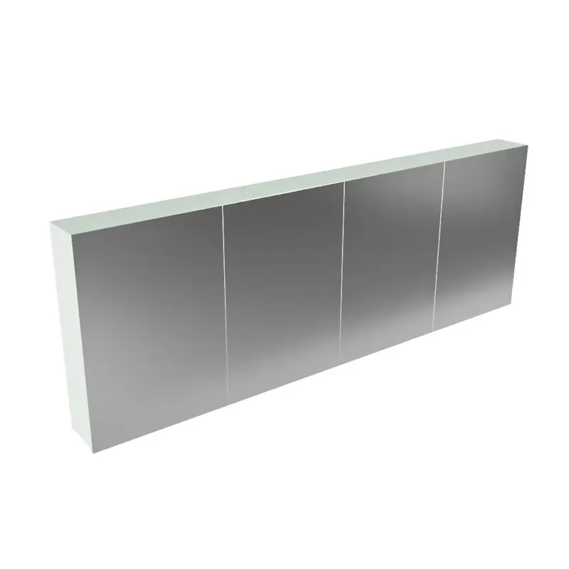 Mondiaz Cubb spiegelkast 200x70x16cm greey met 4 deuren Superprijs