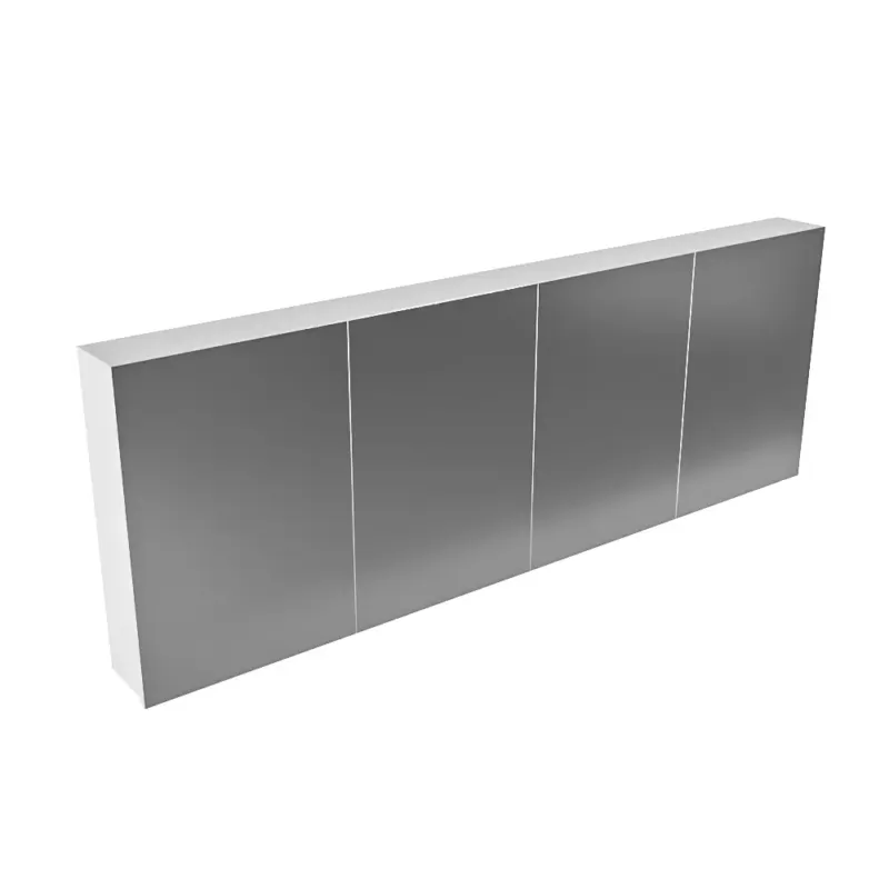 Mondiaz Cubb spiegelkast 200x70x16cm talc met 4 deuren Veilige Betaling