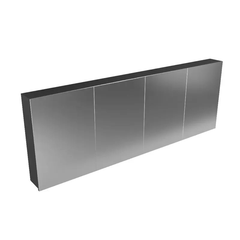 Mondiaz Cubb spiegelkast 200x70x16cm urban met 4 deuren Merkproduct