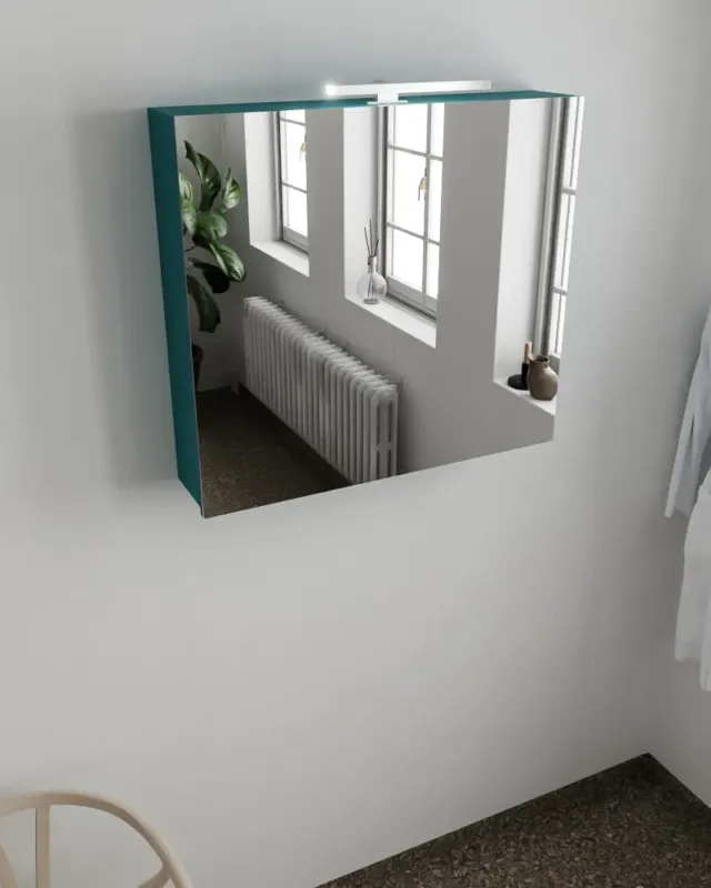 Mondiaz Cubb spiegelkast 80x70x16cm smag met 2 deuren Lage Prijs