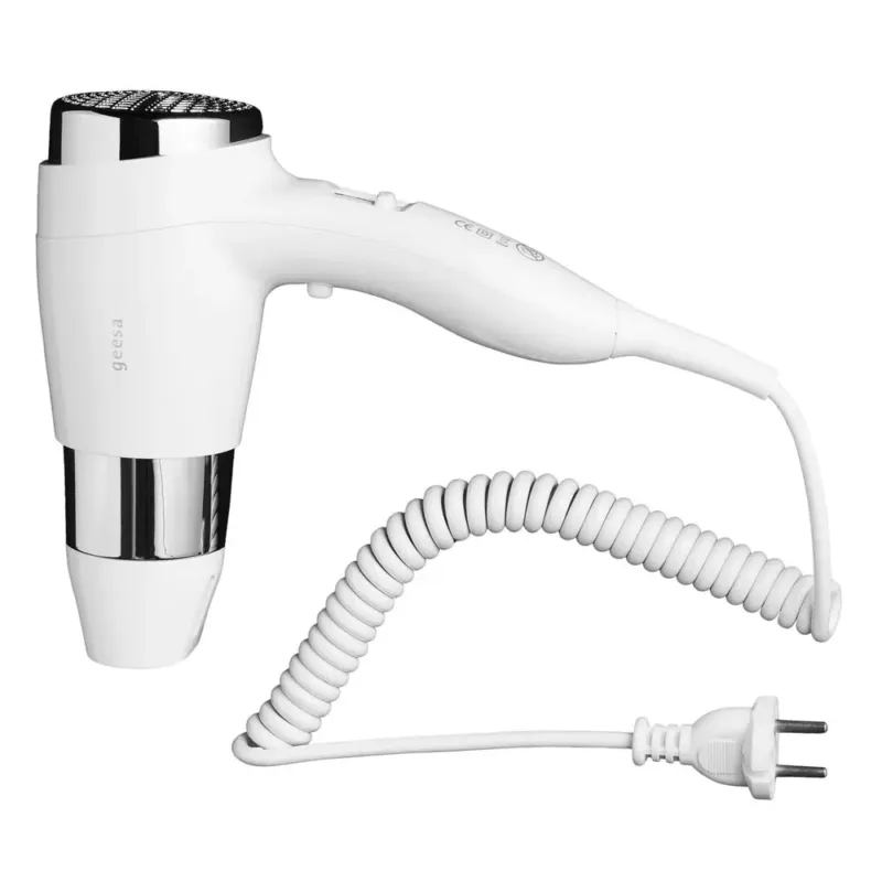 Geesa Haardroger 1600 W wit/chroom Op = Op