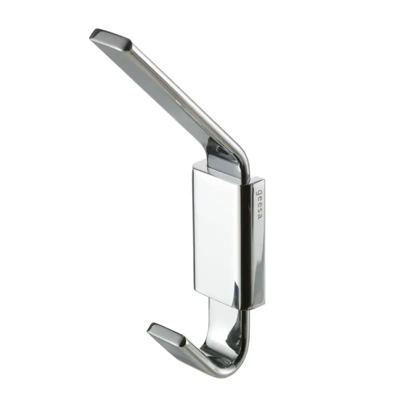 Geesa AIM handdoekhaak dubbel chroom Weekendaanbieding