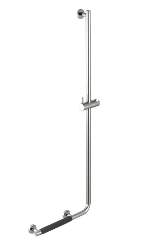 Geesa Comfort & Safety douchestang met wandbeugel rechts chroom Alleen Vandaag