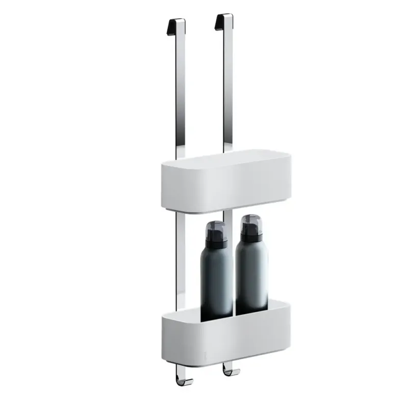 Geesa Frame ophangbaar doucherek 25cm wit/chroom Fabrieksprijs