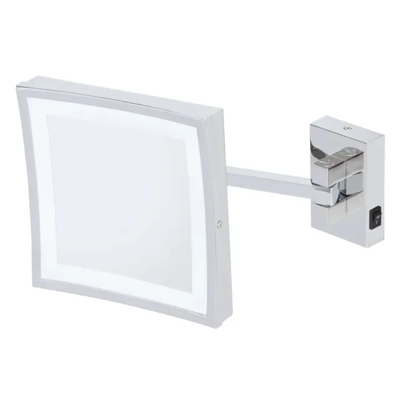 Voordeelprijs Geesa Mirror scheerspiegel 2-armig 5x vergrotend chroom