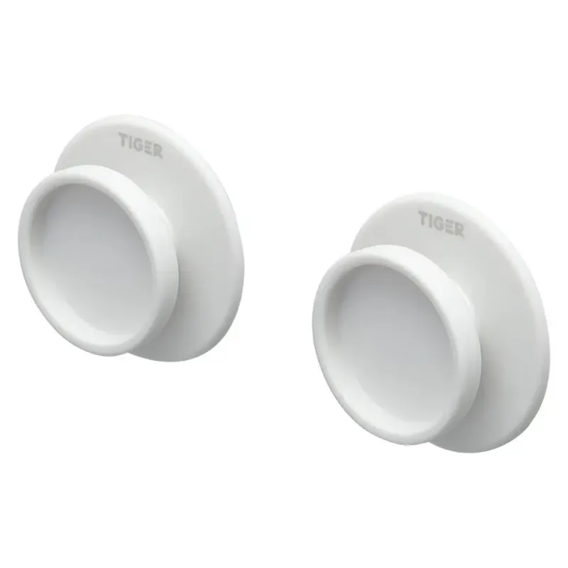 Favoriet Tiger Tess handdoekhaak wit 2 stuks