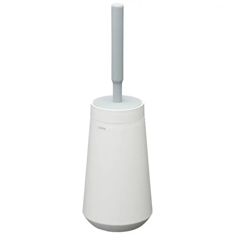Tiger Tess toiletborstelhouder met Swoop borstel flexibel wit/lichtgrijs Fabrieksprijs