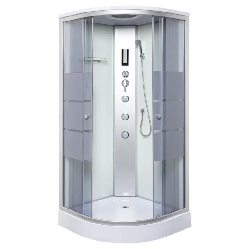 Weekendaanbieding Kerra Lisa complete gesloten douchecabine 90x90 wit
