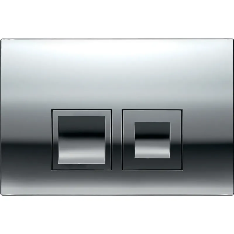 Geberit Delta 25 Square bedieningsplaat glans chroom Alleen Vandaag
