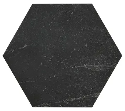 Tegelsample Jabo Hexagon Roma vloertegel grafite 21.6x25 Gratis Retour