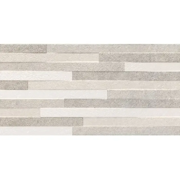 Koop Vandaag Tegelsample Jabo Wandtegel Pierre Grey Decor 30x60 gerectificeerd