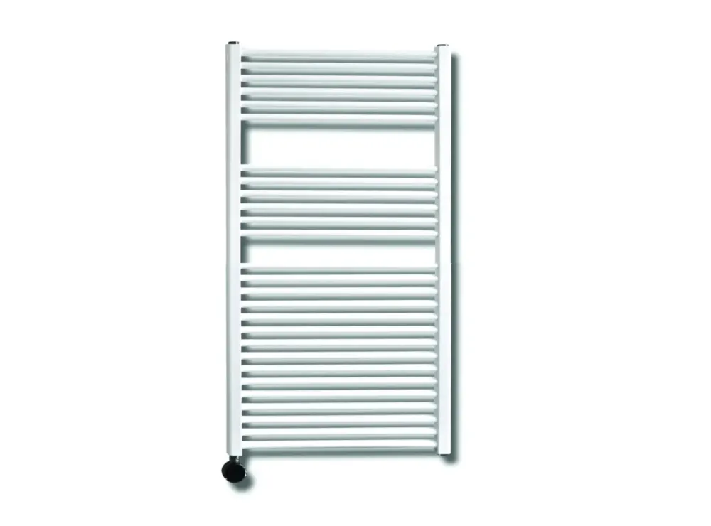 Sanicare elektrische design radiator 60x112cm wit met thermostaat links chroom Aanbieding