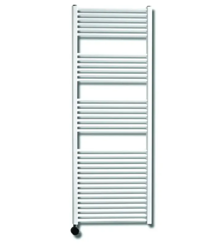 Betrouwbaar Sanicare elektrische design radiator 45x172cm wit met thermostaat links zwart