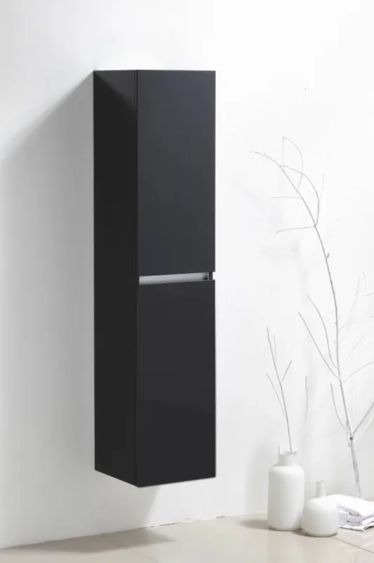 Trend Line Hoge Kast 35X35X160 Cm Wit En Hoogglans Antraciet Bestel Nu