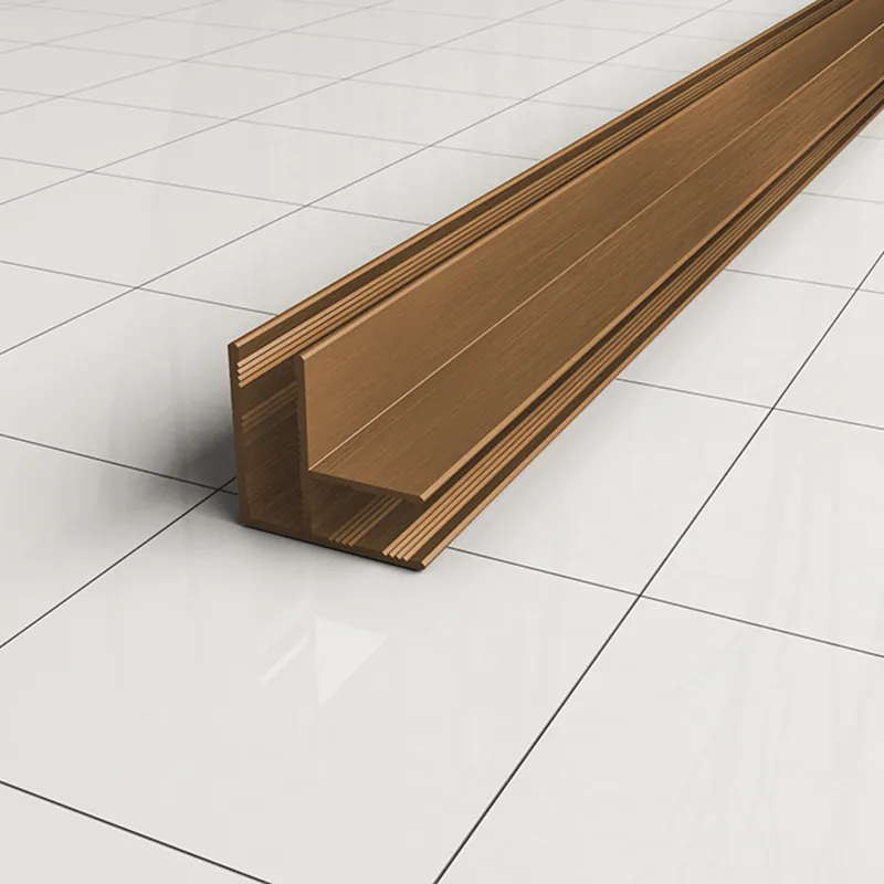 Betrouwbaar Hoekprofiel Wiesbaden Slim 200x1 Cm Geborsteld Brons Koper