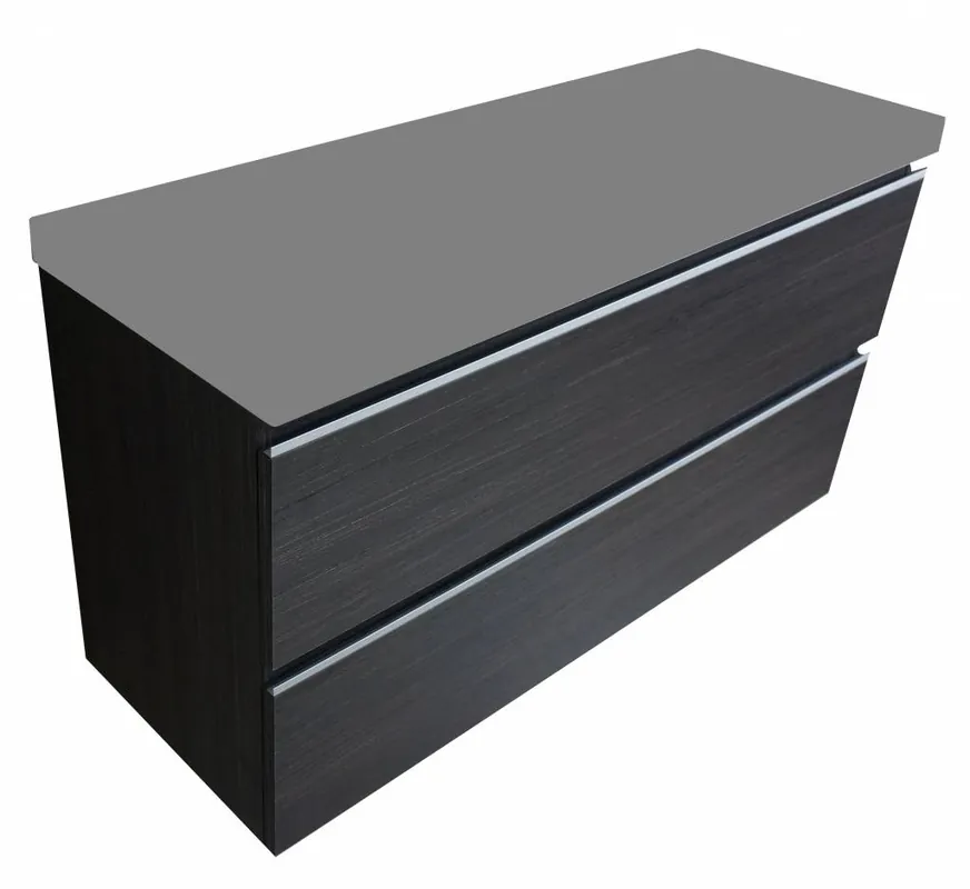Onderkast 100X36Cm Zonder Wastafel Houtnerf Grijs Actieprijs