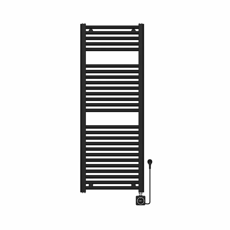 Koop Online Elektrische Radiator Wiesbaden Elara 118.5x45 Cm Smart Wifi Mat Zwart