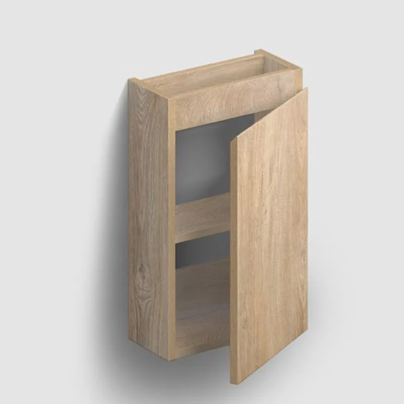 Rechtstreeks Van De Fabrikant Fonteinkast Clou Flush 3 Met Deur 36 cm Grieks Eiken