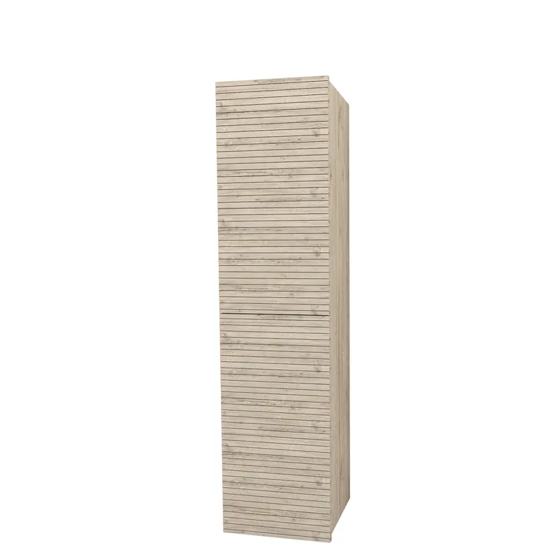 Uitverkoop Kolomkast BWS Elite 42x42x160 cm 1 Deur Licht Houten