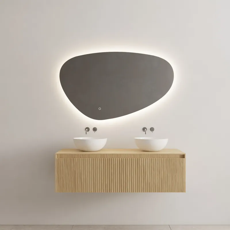 Exclusieve Aanbieding Onderkast Gliss Design Timotheus 140 CM Incl Topplaat Pure