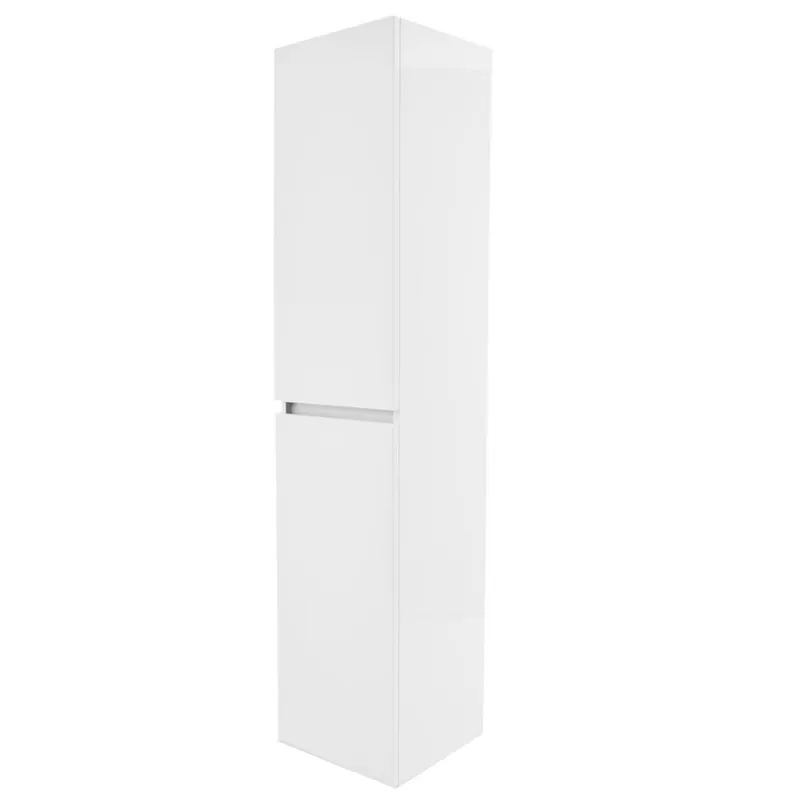 Kolomkast Gliss Design Paris 2 Deuren 160x35x35 cm Wit Weekendaanbieding