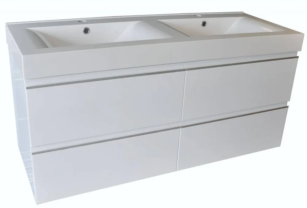 Badmeubel Themis 120 Cm Wit Beperkte Voorraad