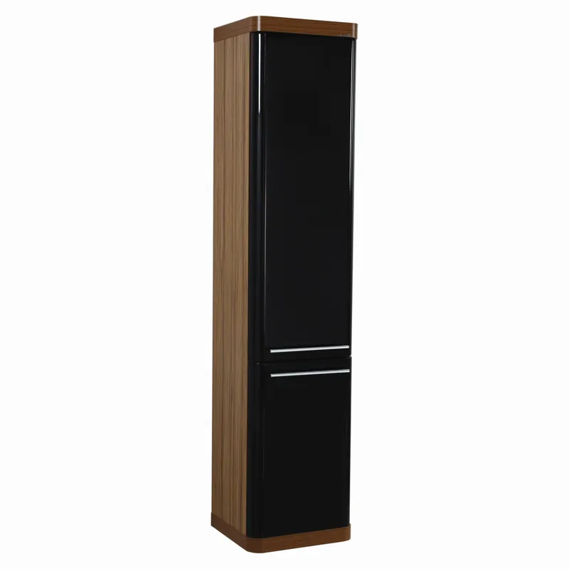 Nieuw Badmeubelkast Boss & Wessing Piano 180x40x35cm Zwart Bruin