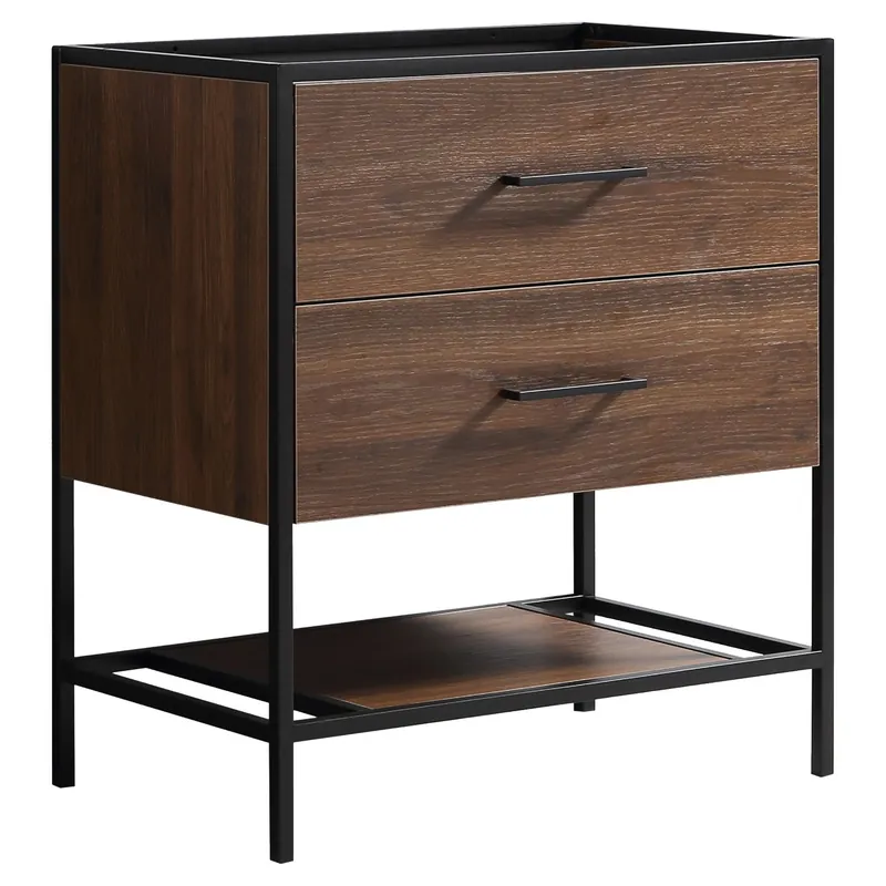 Badmeubelkast Differnz Industrial 75 met Bruin Dagaanbieding