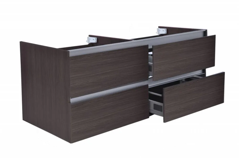 Op = Op Onderkast Luna 120X47 Grey Oak (4 Laden)