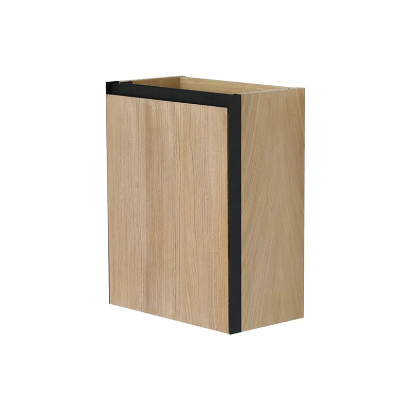 Fonteinkast Wiesbaden Lotus 40x21,8 cm Naturel Eik / Mat Zwart Express Levering