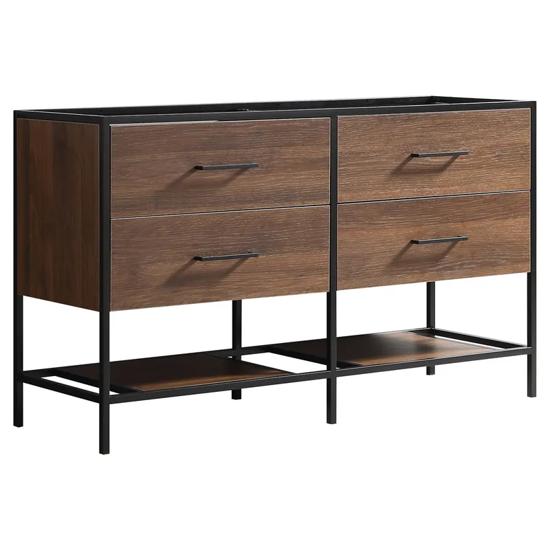 Flitsaanbieding Onderkast Differnz Industrial 139 cm Bruin